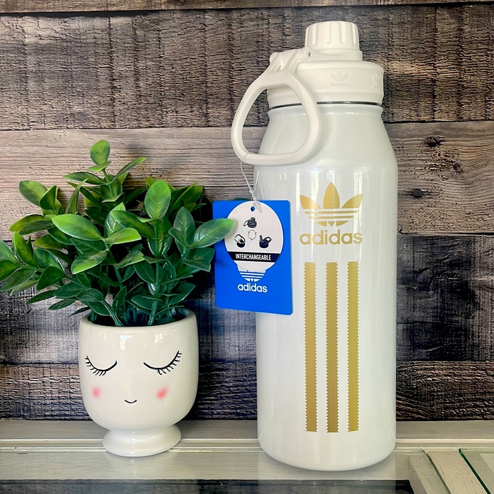 ❤️NEW!!! ❤️ Adidas 1.0 LTR 24-Hour Cold/ 12-Hour Hot Double-Wall Stainless Steel